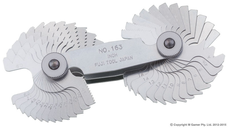 60? Metric / Whitworth 55? Thread Gauge